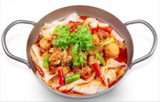 大盘肥肠鸡手工面