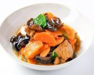 胡萝卜炒肉片